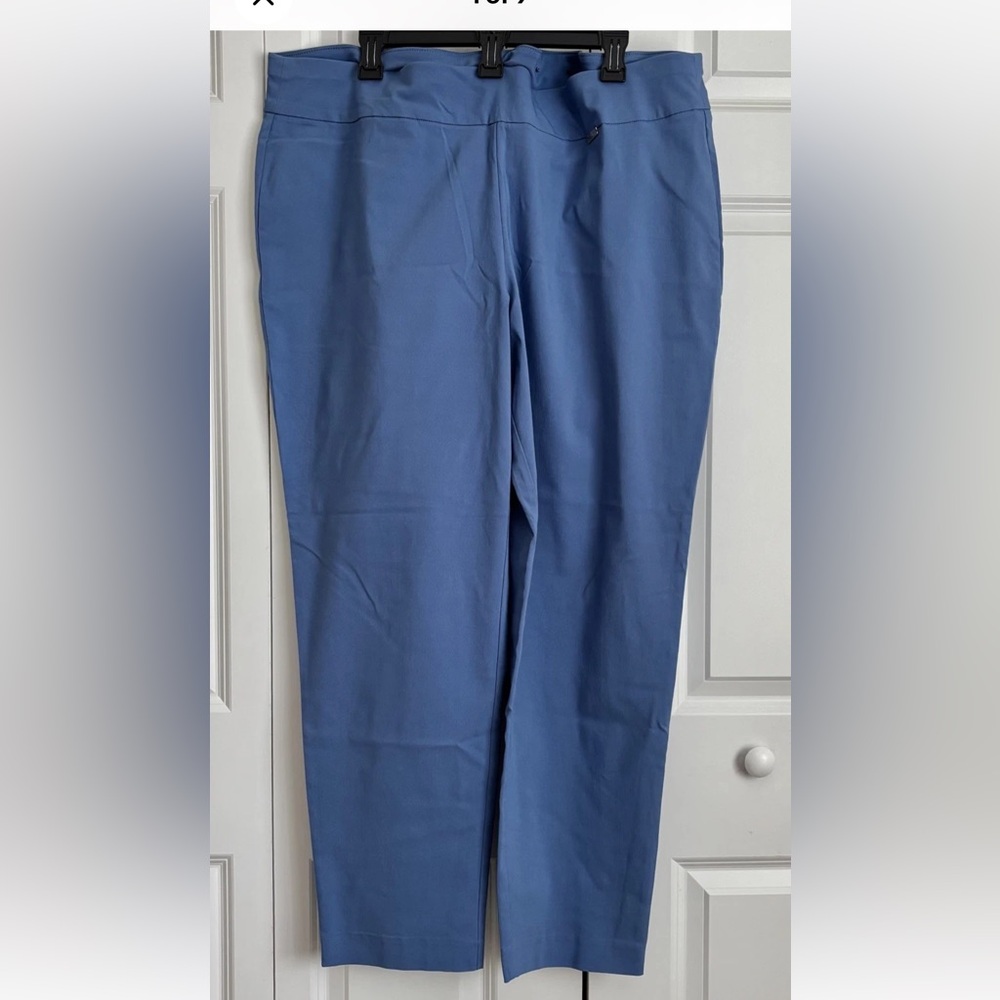 Men's Blue Classic Straight Pants
